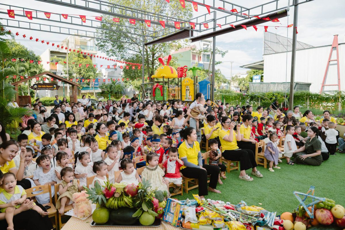 Ngày hội Trung thu tại sân trường Mầm non Memory Quảng Ngãi